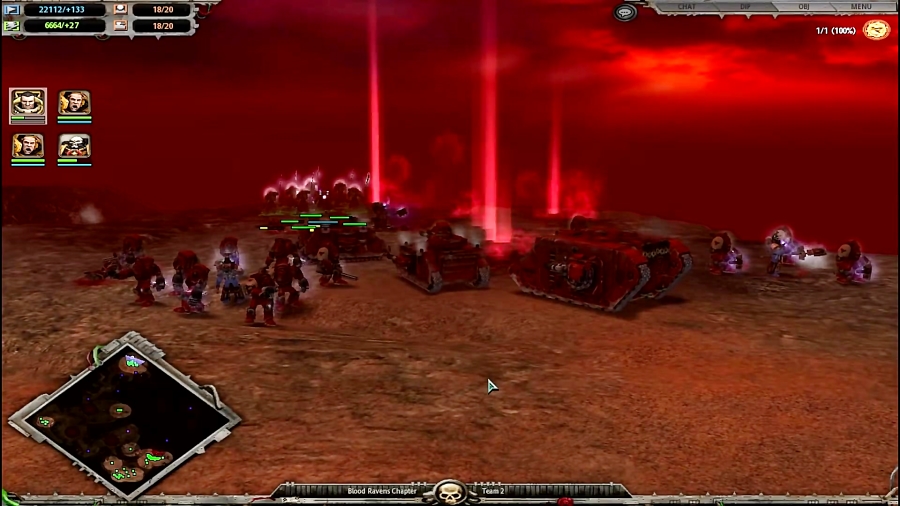 گیم پلی Warhammer 40000 Dawn of War 1 Soul Storm