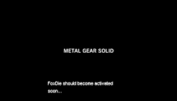 پایان بازی Metal Gear Solid 1