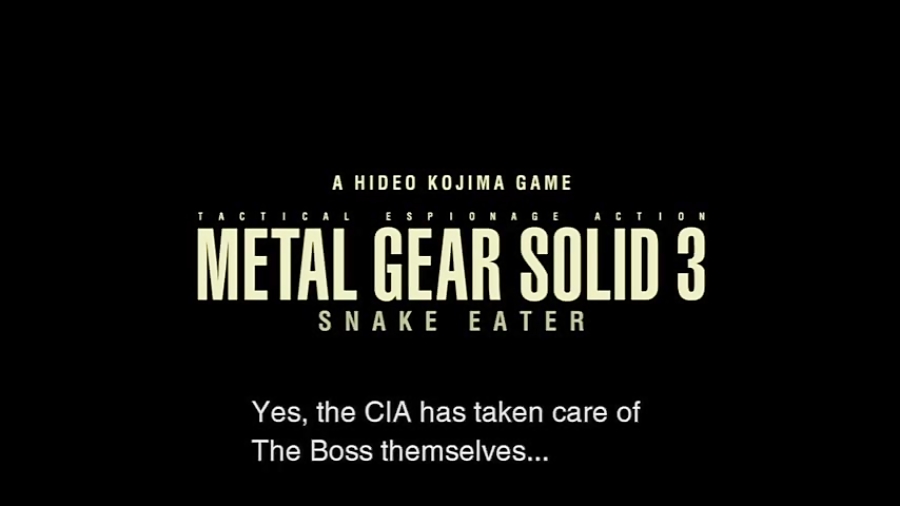 پایان بازی Metal Gear Solid 3