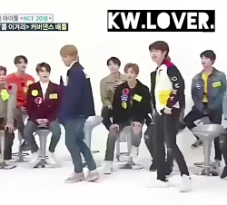 Nct دنس اعضا با اهنگ بلک پینک