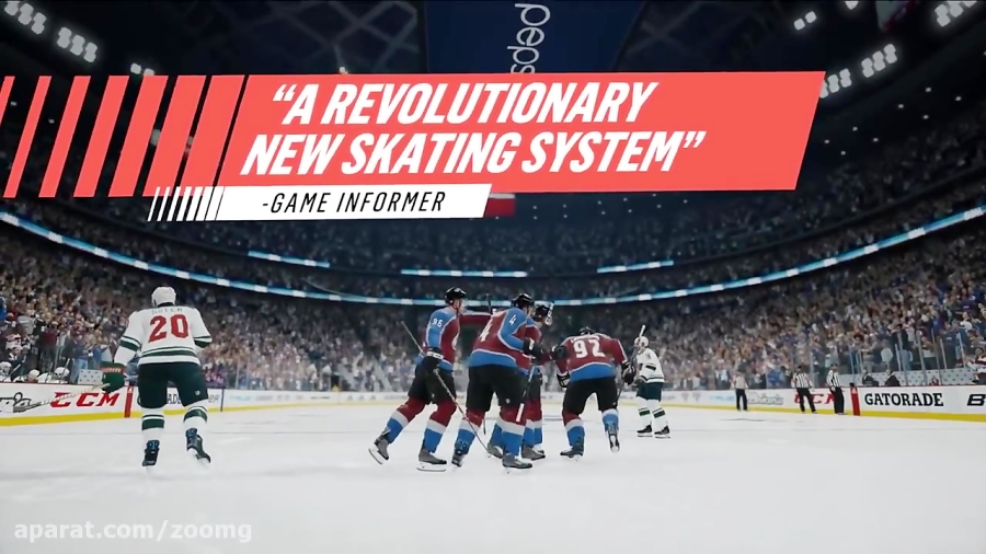 تریلر روز عرضه بازی NHL 19-زومجی