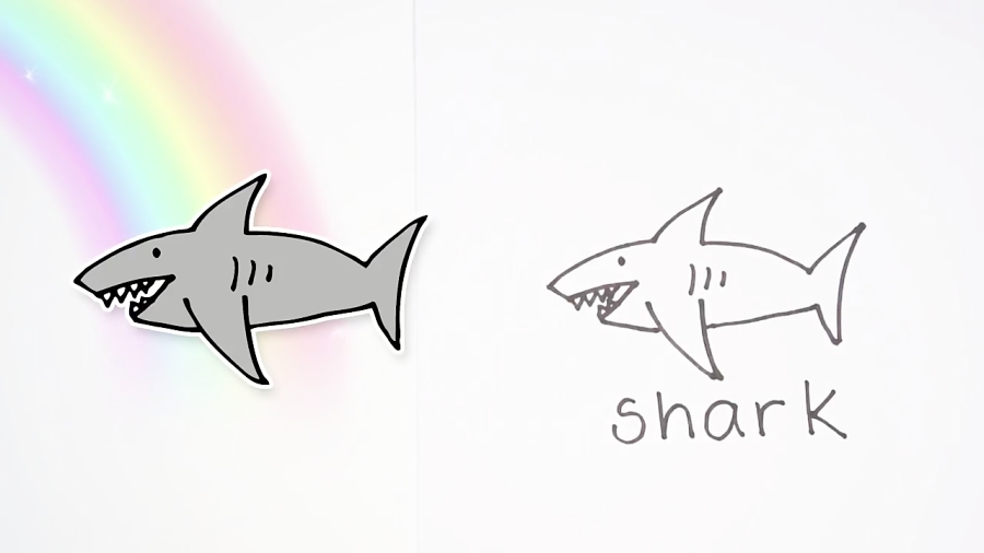 How to Draw a SHARK! Easy Kids Drawing Tutorial