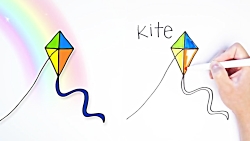 Easy KITE Drawing! Lesson and...