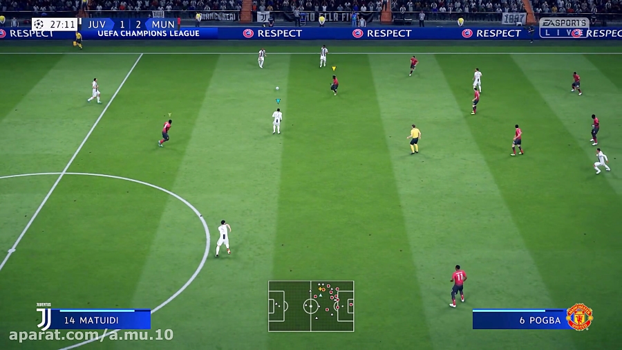 گیم پلی دمو بازی FIFA 19 لینک کانال جدید در توضیحات