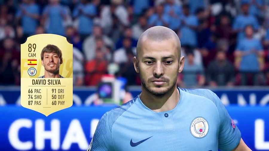 FIFA 19 - Manchester City چهره بازیکنان