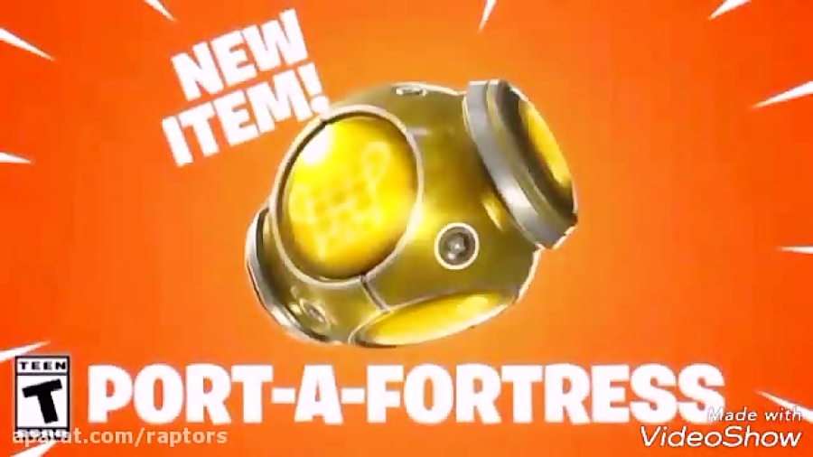 آیتم جدید به نام port a fortress در بازی Fortnite ( فورتنایت )