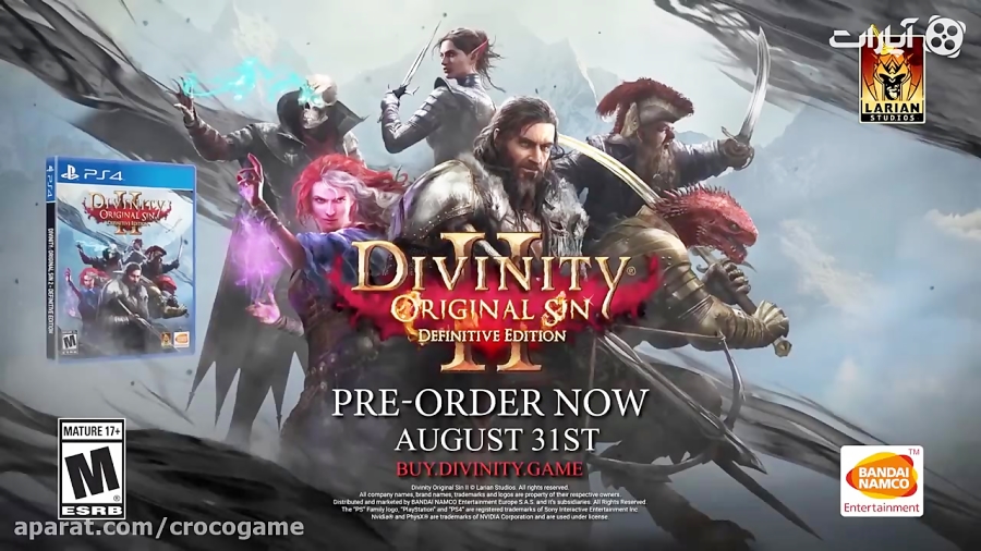 تریلر گیم پلی بازی Divinity - Original Sin 2