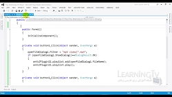 پخش فیلم در سی شارپ با استفاده...