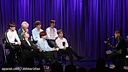 مصاحبه جدید BTS در موزه گرمی لس آنجلس مصاحبه جدید BTS در موزه گ...