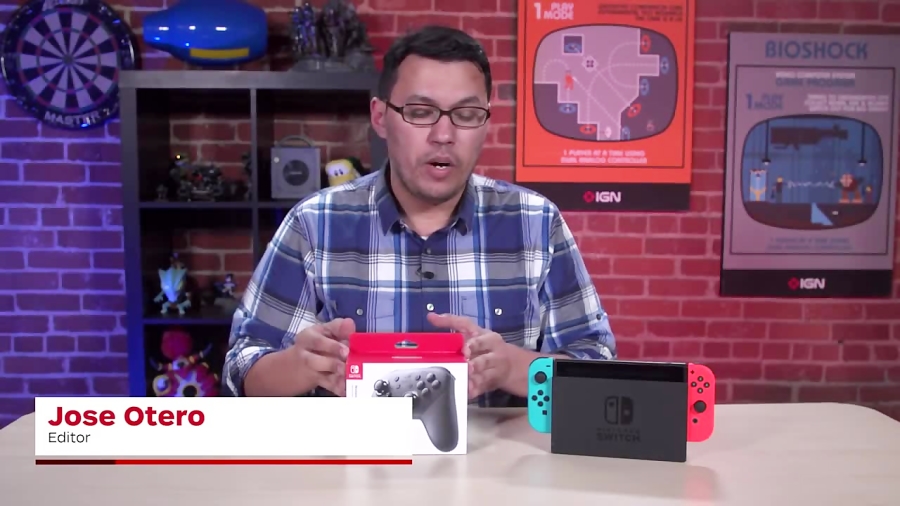 آنباکس کنترلر نینتندو سوییچ پرو از IGN