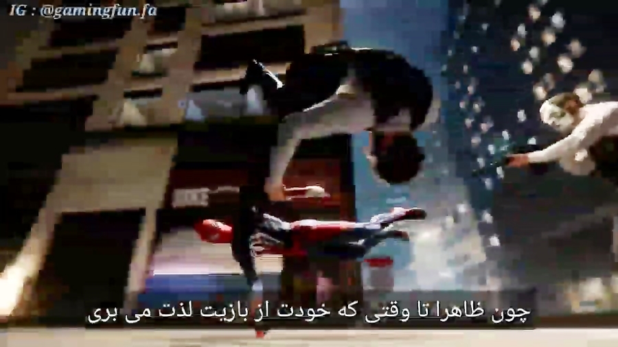 تریلر Spiderman PS4 (بی تعارف)