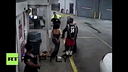 کتک زدن و خشونت پلیس امریکا قب...