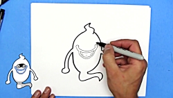 How to draw Whisper from Yo kai watch  Cómo dibujar Susurro de Yo kai watch  