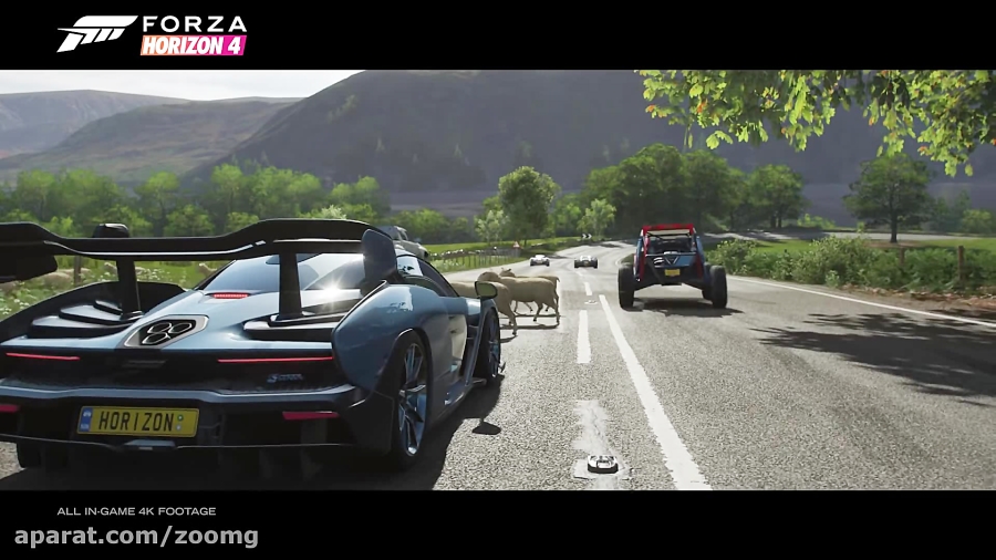 تریلر روز عرضه بازی Forza Horizon 4 - زومجی
