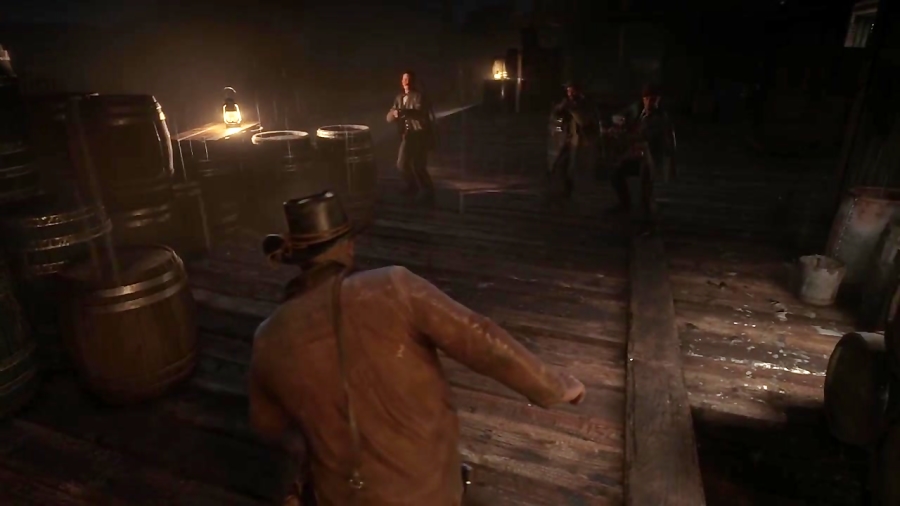 گیم پلی جدید از عنوان Red Dead Redemption 2