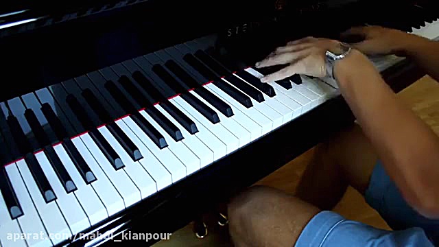پیانو آهنگ دختر فوق العاده از (Anna Naklab feat - Piano Super girl) آموزش پیانو مگالودکس