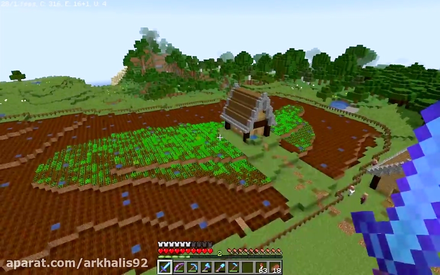 Let#039;s Play Minecraft - قسمت ۳۷ - مزرعه بزرگ