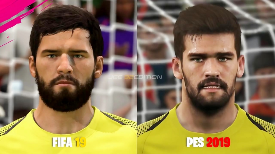 FIFA 19 Vs. PES 2019 | Player Faces |