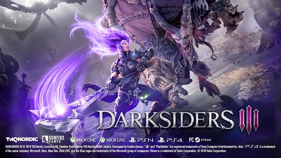 تریلر بازی Darksiders III با محوریت قابلیت Force Hallow