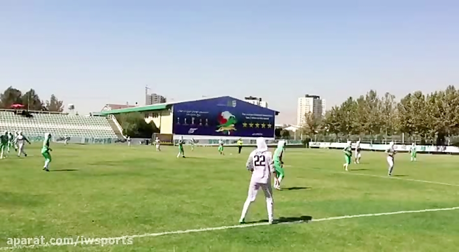 تمرین تیم ملی فوتبال بانوان