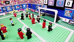 کارتون لگو ها  فوتبال پاری سن...