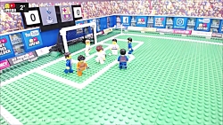 کارتون لگو ها فوتبال بارسلونا...