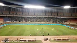 تشویق ایسلندی هواداران سپاهان...