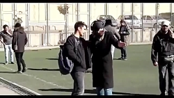 ساعد سهیلی در پشت صحنه فیلم سی...