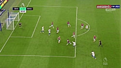 خلاصه بازی برایتون 1 - 0 وستها...