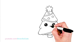How to Draw a Christmas Tree a...