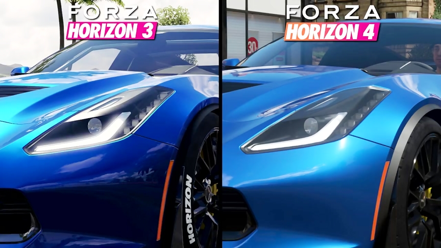 forza horizon 4 car list vs forza horizon 3