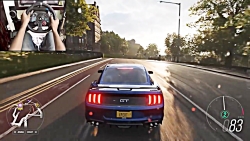 2018 Ford Mustang GT - Forza Horizon 4 | Logitech g29 gameplay