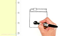 How to Draw a Book Easy  Cute Back to School Supplies 