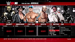 بازی کشتی کج: جان سینا vs باتی...