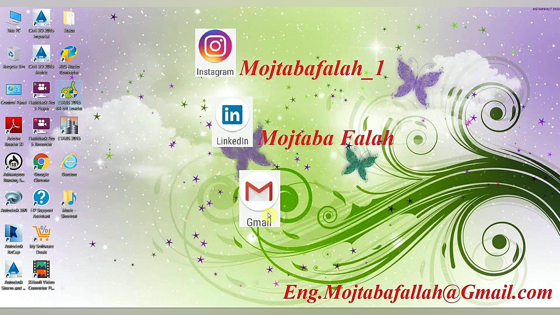 Introduce and Build Materials in the Etabs Software (Lesson 5)
معرفی و ساخت مصال زمان558ثانیه