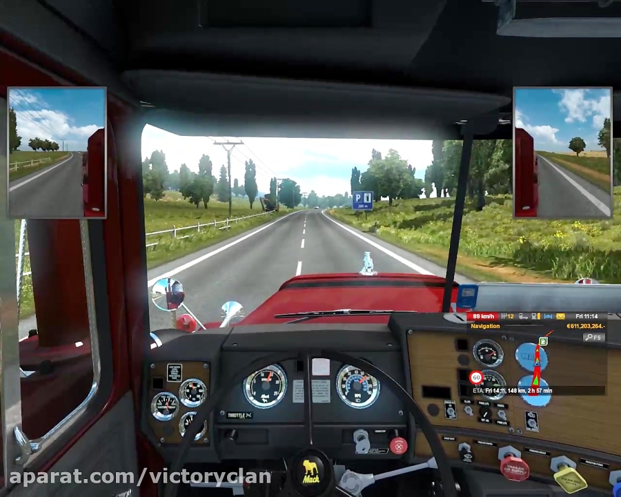 یور تراک سیمولاتور 2 : euro truck simulator 2