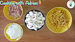 چیکن استروگانف و سس بشامل