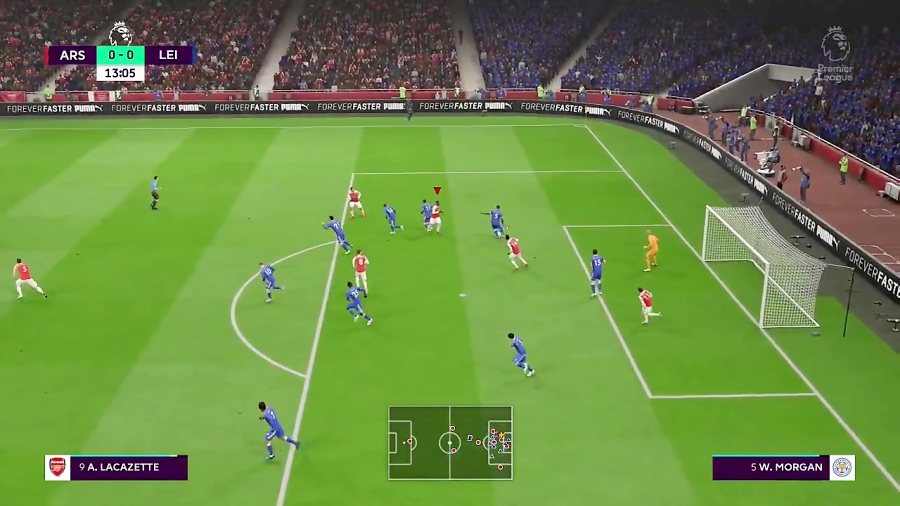 Premier League 2018/19 - Arsenal Vs Leicester City - 22/10/18 - FIFA 19