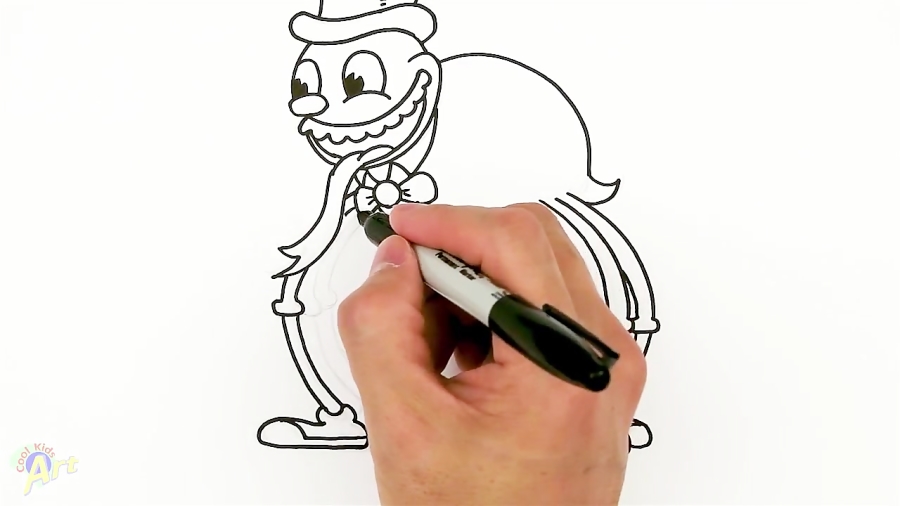 How To Draw The Giant Spider Cuphead