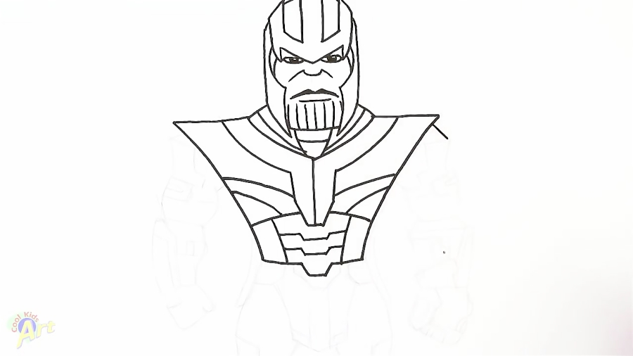 How To Draw Thanos In Fortnite Avengers