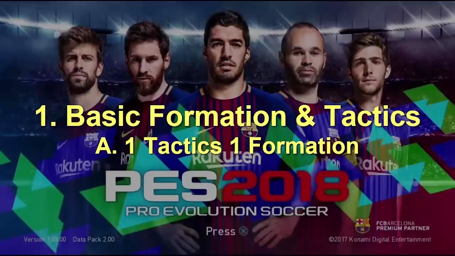 Best Formation  Tactics for Barcelona
