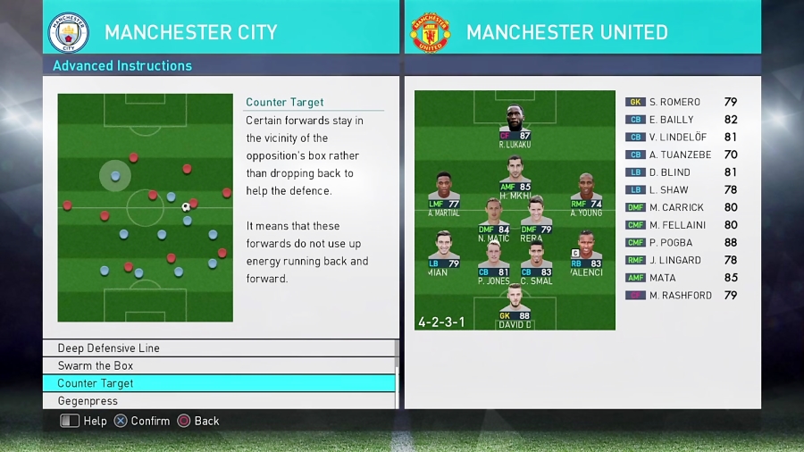 - Best Formation  Tactics for Manchester City