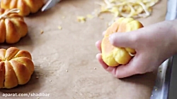 آموزش کلوچه هالووین طرح کدو