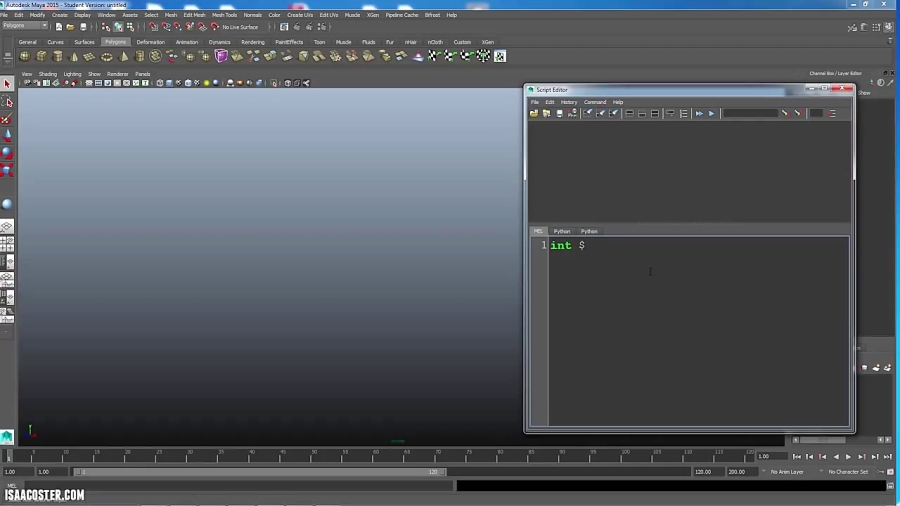 Introduction to Python Scripting in Maya - Variables Ch 04 image.