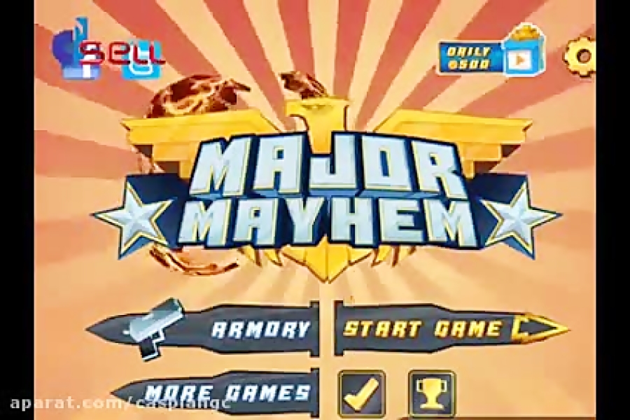 تریلر بازی major mayhem
