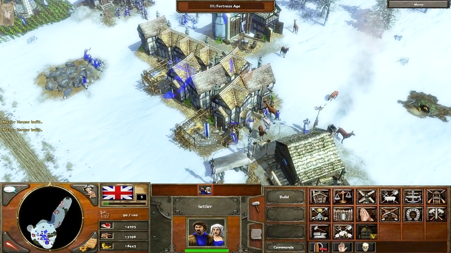 گیم پلی از بازی Age of Empires III کشور انگلیس