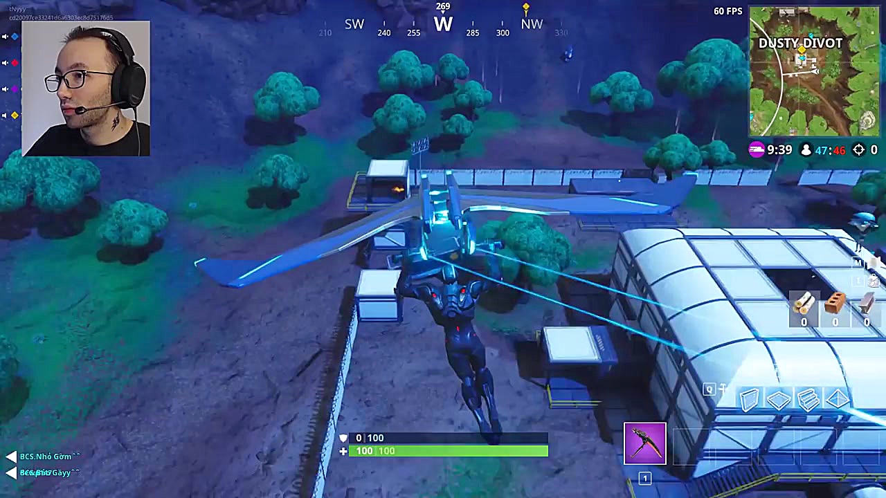 Lets Play Fortnite  - گیم پلی فورتنایت سیزن ۴ داره تموم می شه زمان1661ثانیه