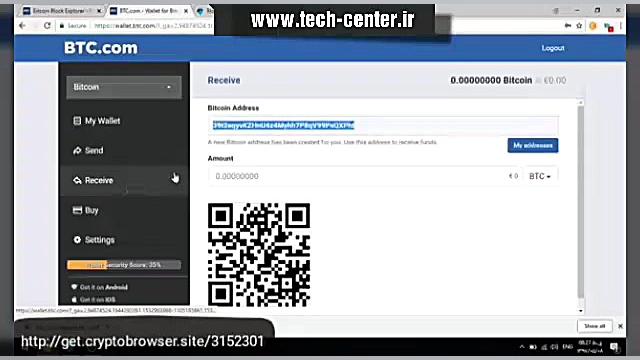 ترفند , ساخت , کیف , پول , دیجیتال , سایت , کریپتو , تب , انتقال , بیت , کوین , www , tech-center