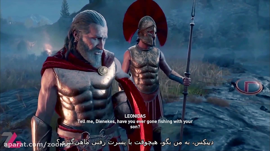 نبرد ترموپیل در بازی Assassin#039; s Creed Odyssey با زیرنویس فارسی