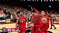 NBA 2K19 - Raptors Team Rating (تورنتو) #لئونارد